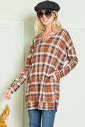 V Neck Sweater Tunic w/ Pockets