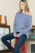 Oversized Thermal Thumbhole Tunic