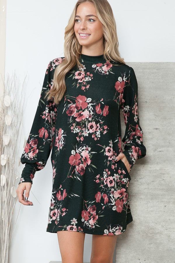 Sweater Dress with Pockets